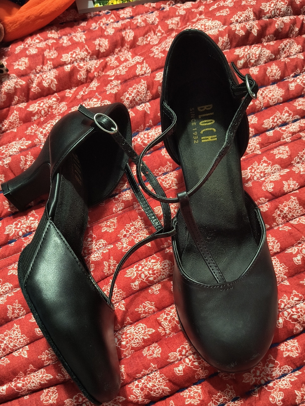 om Black Strappy Character Shoes